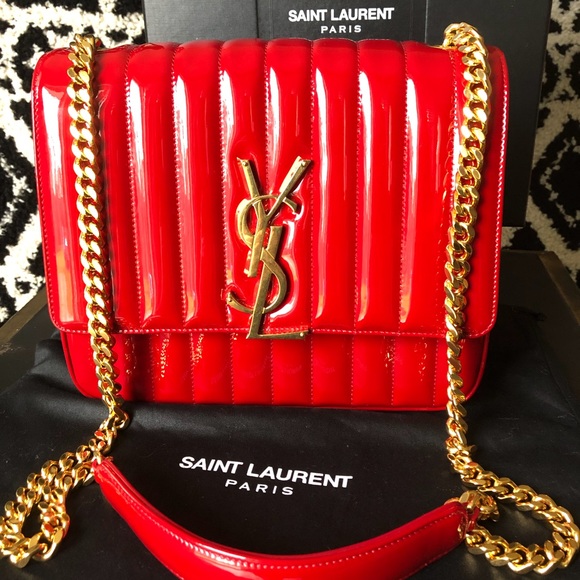 Saint Laurent Handbags - AUTHENTIC LARGE VICKY SAINT LAURENT😎❤️